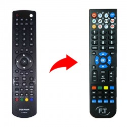 Toshiba CT-8023 Τηλεχειριστήριο αντικατάστασης
