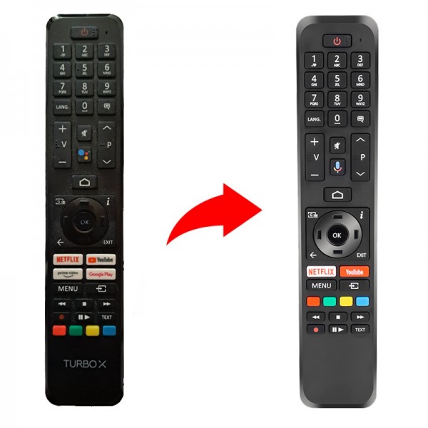 Turbo-X Τηλεχειριστήριο γνήσιο SM4317