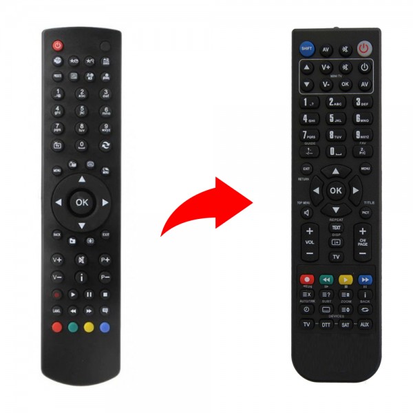 Turbo-X Τηλεχειριστήριο αντικατάστασης SM211