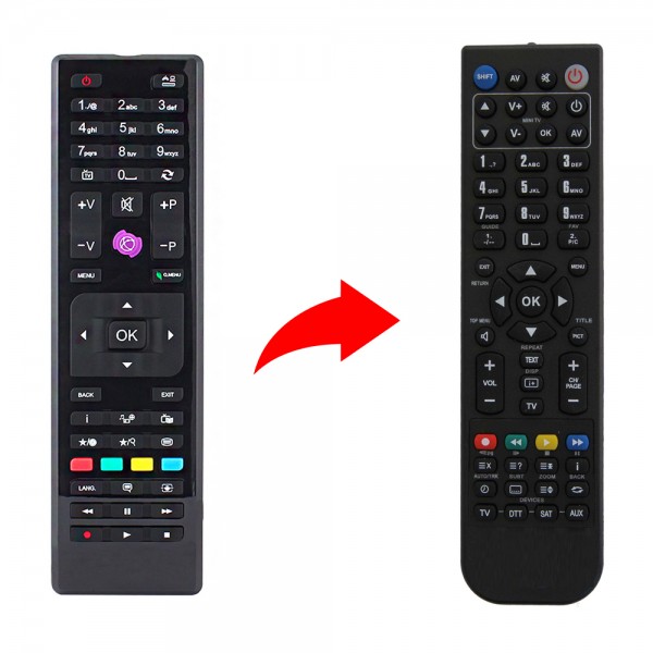 Τηλεκοντρόλ TURBO-X | Τηλεχειριστήριο γνήσιο TURBO-X, TELEFUNKEN 