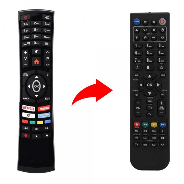 Turbo-X Τηλεχειριστήριο αντικατάστασης SM234