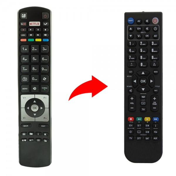 Turbo-X Τηλεχειριστήριο αντικατάστασης SM927