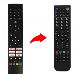 Turbo-X Τηλεχειριστήριο αντικατάστασης SM44