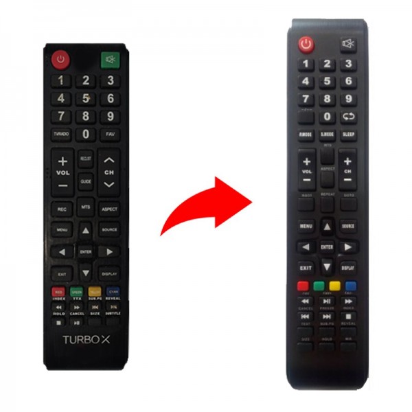 Τηλεχειριστήριο SM-92 συμβατό με TURBO-X 