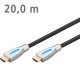 EDISION 31971 ΚΑΛΩΔΙΟ HDMI ETHERNET ΕΠΙΧΡΥΣΟ 20.0m ACTIVE