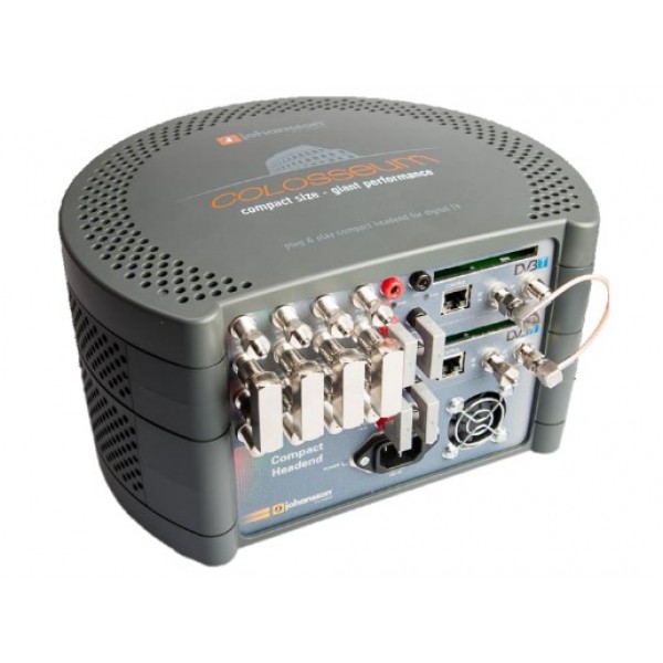 Johansson Colosseum DVB-T 8500 Ψηφιακό Compact Headend έως 64 δορυφορικά κανάλια σε MPEG4