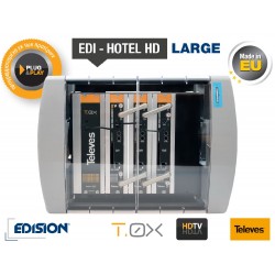 EDI-HOTEL HD LARGE Πακέτο με 15 δορυφορικά FullHD και 7 ραδιοφωνικά κανάλια