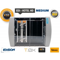 EDI-HOTEL HD MEDIUM Πακέτο με 11 δορυφορικά FullHD και 7 ραδιοφωνικά κανάλια