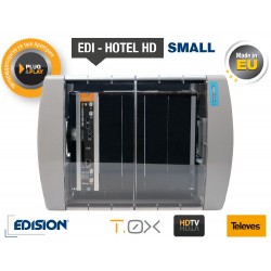 EDI-HOTEL HD SMALL Πακέτο με 7 δορυφορικά FullHD και 7 ραδιοφωνικά κανάλια