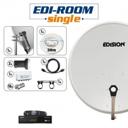 EDISION EDI-ROOM single 350 Ελεύθερα Δορυφορικά Τηλεοπτικά κανάλια