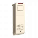 Hotel-86W Τηλεφωνική Συσκευή Μπάνιου για Ξενοδοχεία με SOS και service μπουτόν White Ivory