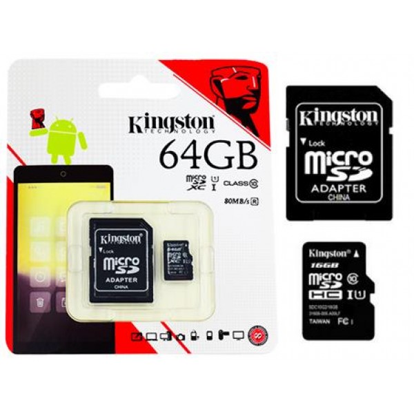 Kingston microSDHC 64GB