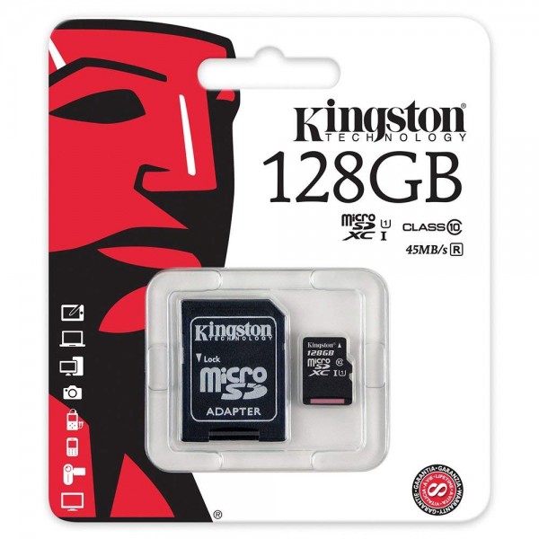Kingston microSDXC 128GB Class 10