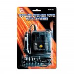 Mean Well Φορτιστής Αυτοκινήτου Συνολικής Έντασης 2A μαζί με Καλώδιο Ενσωματωμένο