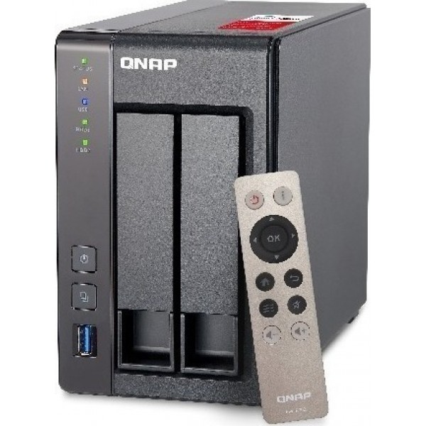 QNAP TS 251 2G (2GB RAM) Nas Media Player Δικτυακός file server