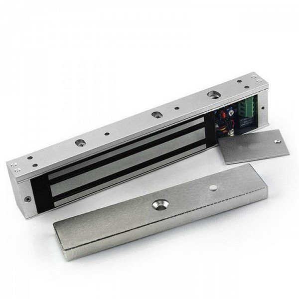 SM-350LDF Ηλεκτρομαγνητική κλειδαριά με δύναμη έλξης 350Kgrs, με Led, Time delay και Feedback