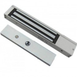 SM-500LDF Ηλεκτρομαγνητική κλειδαριά με δύναμη έλξης 500Kgrs, με Led, Time delay και Feedback.