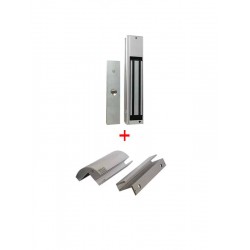 EL280-5T+280UZL Ηλεκτρομαγνητική κλειδαριά 280Kg για γυάλινη πόρτα