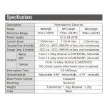 Atsumi NR200QM Beam τεσσάρων συγχρονισμένων ακτίνων για υψηλή ασφάλεια και αποφυγή ψεύτικων συναγερμών