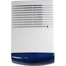 BS-1 Εξωτερική Σειρήνα Συναγερμού 120db με Φλας Μπλε