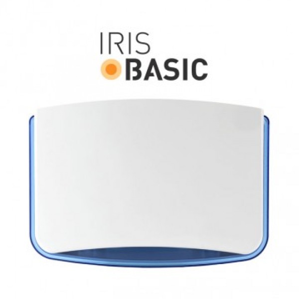 IRIS BASIC/B Pro Αυτόνομη, σειρήνα με LED Flash μπλε χρώματος