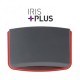 IRIS PLUS/GR PRO Αυτόνομη, γκρι σειρήνα με LED Flash κόκκινου χρώματος