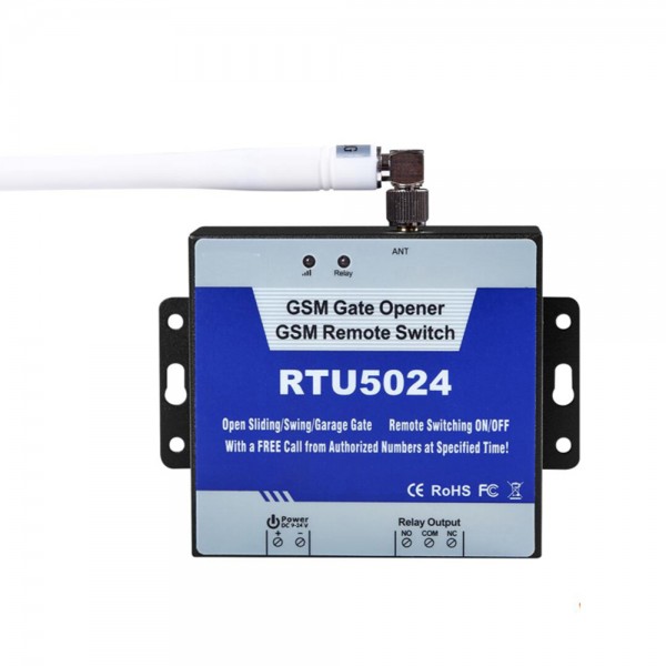 RTU-5024 Συσκευή GSM για χειρισμό μίας εξόδου ρελέ N.C./N.O. μέσω SMS