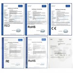 TUYA SM-G12 GSM/WIFI Σετ ασύρματου συναγερμού κεντρική μονάδα, 2 κοντρόλ, 1 ραντάρ, 1 ασύρματη παγίδα, 2 tag