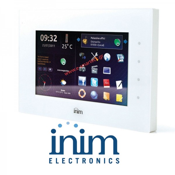 EVOLUTION-N Multimedia πληκτρολόγιο με θόνη αφής 7” Λευκό EVOLUTION-N Multimedia πληκτρολόγιο με θόνη αφής 7” Λευκό