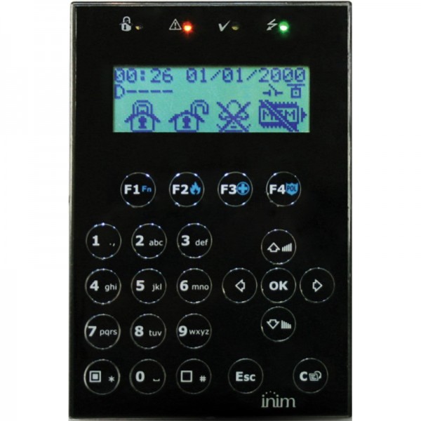 INIM CONCEPT/G-N Πληκτρολόγιο αφής με φωτιζόμενη LCD INIM CONCEPT/G-N Πληκτρολόγιο αφής με φωτιζόμενη LCD