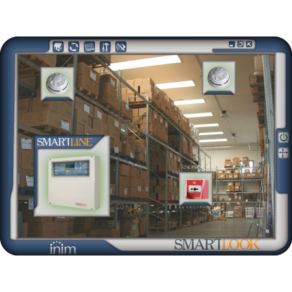 INIM SMARTLOOK/I01L Λογισμικό διαχείρισης πινάκων συναγερμού.