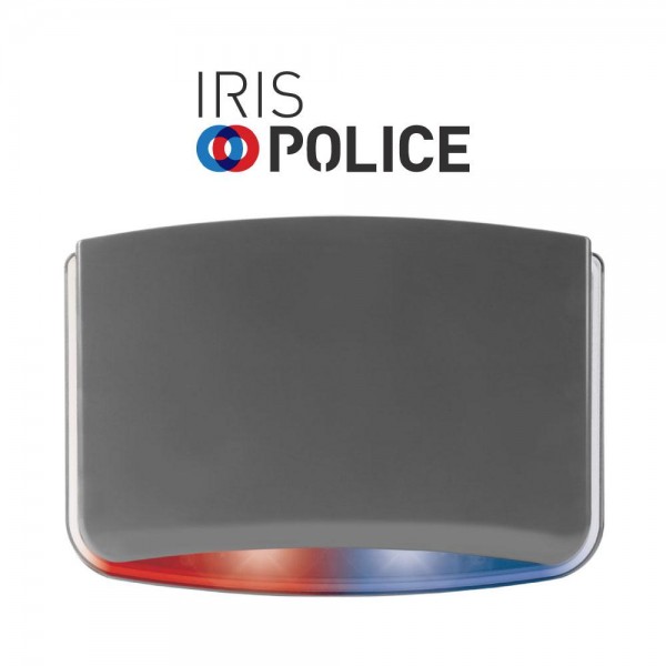 IRIS IRIS POLICE/G Αυτόνομη σειρήνα με LED Flash κόκκινου και μπλε χρώματος