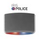 IRIS IRIS POLICE/G Αυτόνομη σειρήνα με LED Flash κόκκινου και μπλε χρώματος
