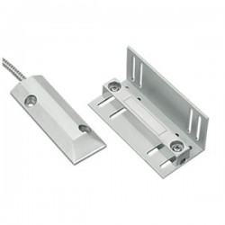 Μεταλλική Μαγνητική Επαφή για γκαραζόπορτες με γωνία