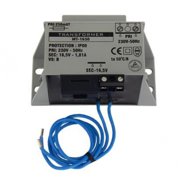 SM-1630 Μετασχηματιστής 16.5V/1.8A (30W) για πίνακες συναγερμού