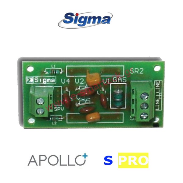 Sigma LDP-01 Πλακέτα αντικεραυνική για τηλεφωνική γραμμή