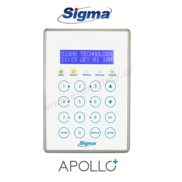Sigma Πληκτρολόγιο APOLLO PLUS-KP