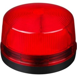 SM-15 STROBE LIGHT 12V με βίδα στήριξης κόκκινο χρώμα