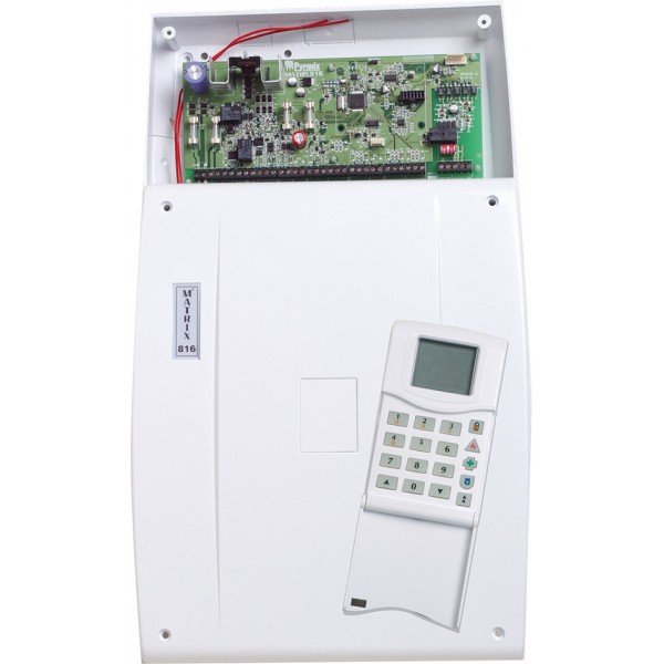 Συναγερμός Pyronix MATRIX 816 με πληκτρολόγιο ICON LCD | ΡΥΘΜΙΣΕΙΣ PYRONIX 