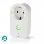 NEDIS WIFIP120FWT Wi-Fi Smart Plug, 16Α