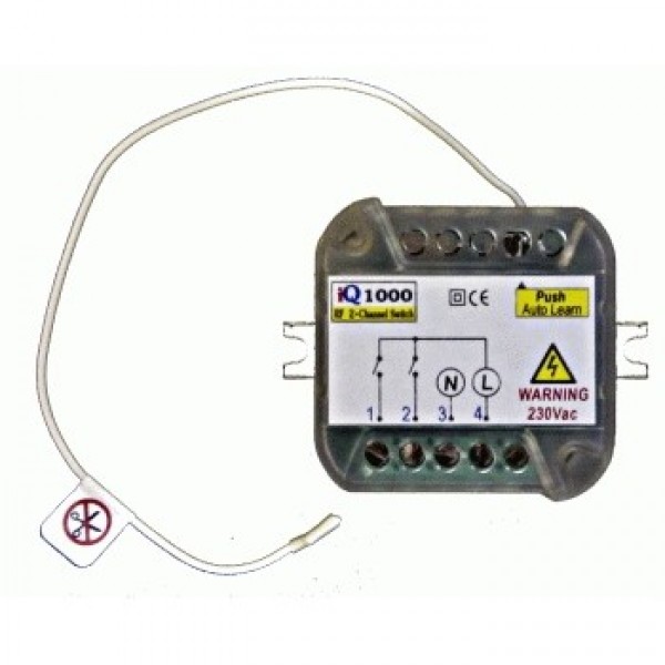IQ1000 Πινάκας έλεγχου κινητήρων 230 VAC για μικρά οικιακά ρολά