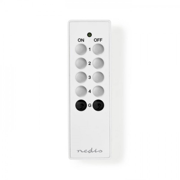 NEDIS RFRC410WT RF τηλεχειριστήριο, 4 καναλιών