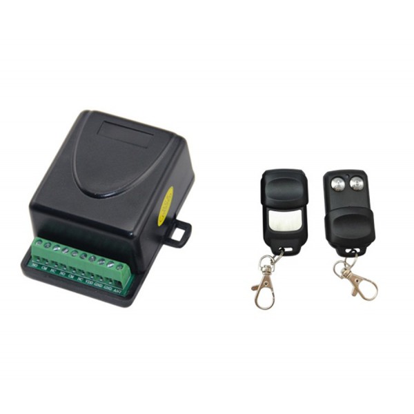 SW-091 RF πομποδέκτης 2 εντολών με 2 κοντρόλ