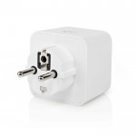 NEDIS WIFIP121FWT Wi-Fi Smart Plug, 16Α, με μετρητή κατανάλωσης ενέργειας. 