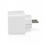 NEDIS WIFIP121FWT Wi-Fi Smart Plug, 16Α, με μετρητή κατανάλωσης ενέργειας. 