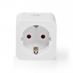 NEDIS WIFIP121FWT Wi-Fi Smart Plug, 16Α, με μετρητή κατανάλωσης ενέργειας. 