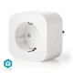 NEDIS WIFIP130FWT Wi-Fi Smart Plug, 10A Έξυπνη πρίζα τηλεχειρισμού από κινητό