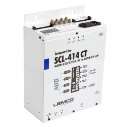 LEMCO SCL-414CT Headends 4 x DVB-S/S2/T/T2/C to 4 X DVB-T/C & IP (4 x CI)
