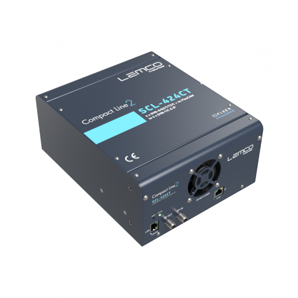 LEMCO SCL-424CT 4 × DVB-S/S2/T/T2/C + 4 × FlexCAM to 4 × DVB-T/C & IP