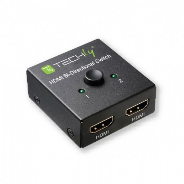Techly IDATA HDMI-22BI2 - HDMI Switch 2 θύρων